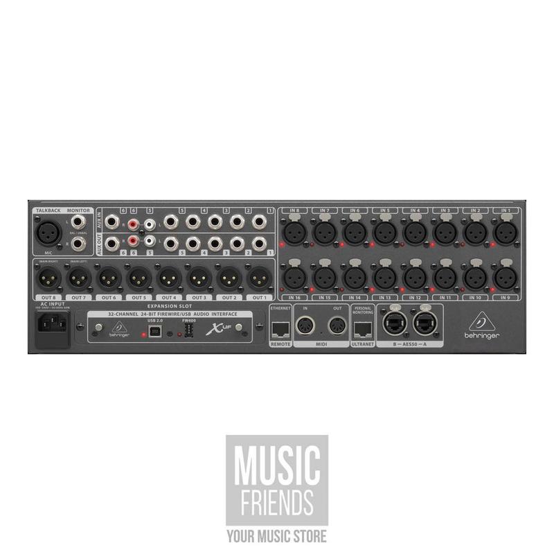 BEHRINGER X32 Rack ラック一式 Mesa de Som Behringer X32 Rack com 22 Canais Expansíveis, 16
